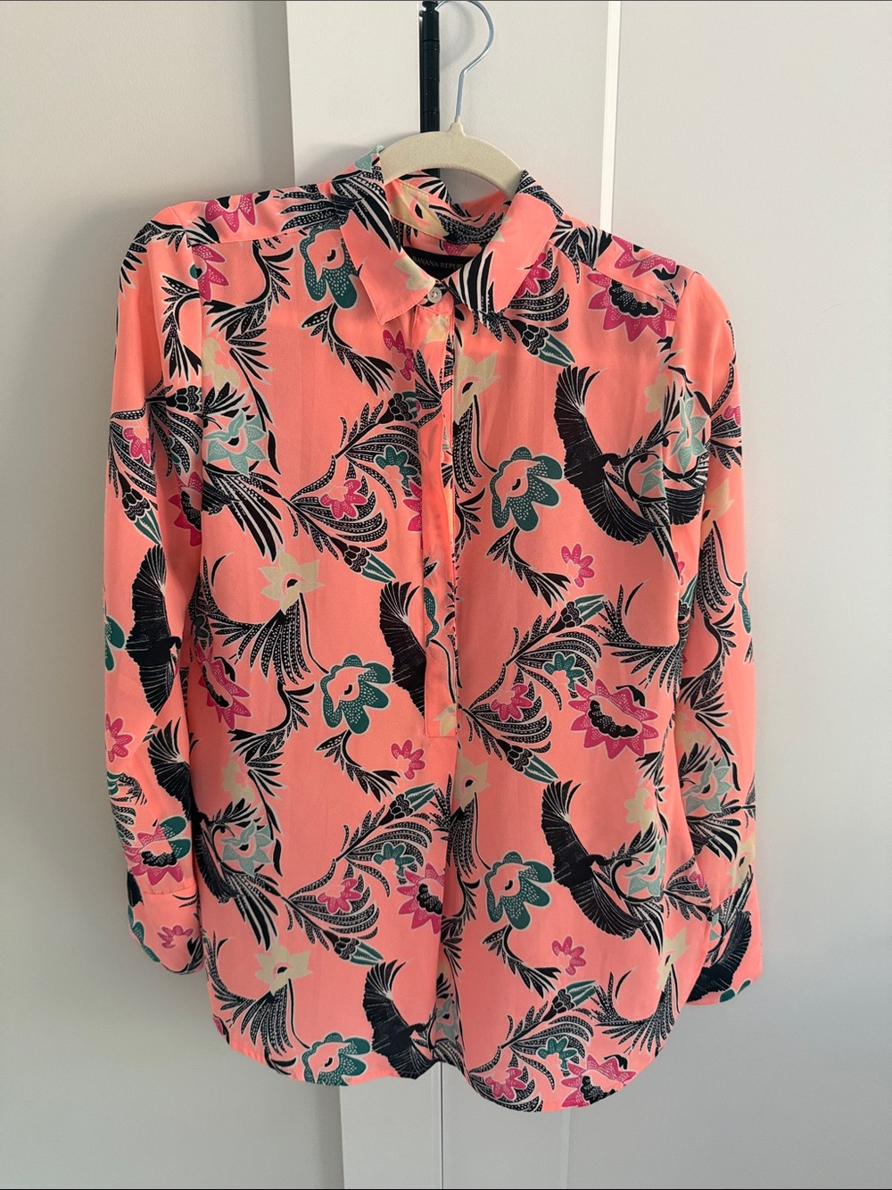 Banana Republic 3/4 Button-Up Blouse